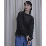 チュールドッキングローゲージニット【miette ミエット】 | titivate | 詳細画像25 