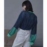 チュールドッキングローゲージニット【miette ミエット】 | titivate | 詳細画像34 