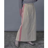 コーデュロイサイドラインスカート【miette ミエット】 | titivate | 詳細画像4 