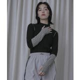 ジグザグリブ配色ニット【miette ミエット】 | titivate | 詳細画像10