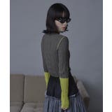 ジグザグリブ配色ニット【miette ミエット】 | titivate | 詳細画像14