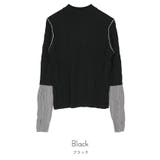 ジグザグリブ配色ニット【miette ミエット】 | titivate | 詳細画像2