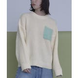 シャギーポケットオーバーサイズニット【miette ミエット】 | titivate | 詳細画像6