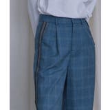 サイドラインチェックワイドパンツ【miette ミエット】 | titivate | 詳細画像11