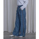 サイドラインチェックワイドパンツ【miette ミエット】 | titivate | 詳細画像13