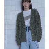 Vネックフリンジニットカーディガン【miette ミエット】 | titivate | 詳細画像11