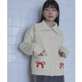 リボンポケットニットカーディガン【miette ミエット】 | titivate | 詳細画像9 