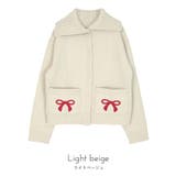 リボンポケットニットカーディガン【miette ミエット】 | titivate | 詳細画像4 