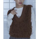 Vネックループニットベスト【miette ミエット】 | titivate | 詳細画像18 