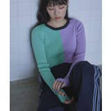 カラーブロックリブニット【miette ミエット】 | titivate | 詳細画像12