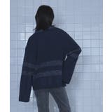 片畔編みラメボーダーニット【miette ミエット】 | titivate | 詳細画像14