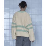 片畔編みラメボーダーニット【miette ミエット】 | titivate | 詳細画像20