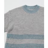 片畔編みラメボーダーニット【miette ミエット】 | titivate | 詳細画像3