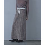 サイドポケットチェックスカート【miette ミエット】 | titivate | 詳細画像12 