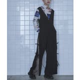 サイドリボンワイドオールインワン【miette ミエット】 | titivate | 詳細画像4 