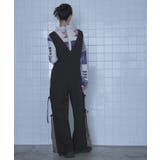 サイドリボンワイドオールインワン【miette ミエット】 | titivate | 詳細画像6 