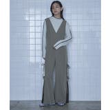 サイドリボンワイドオールインワン【miette ミエット】 | titivate | 詳細画像13 