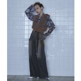 Vネックファーケーブルニットベスト【miette ミエット】 | titivate | 詳細画像7