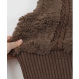 Vネックファーケーブルニットベスト【miette ミエット】 | titivate | 詳細画像17