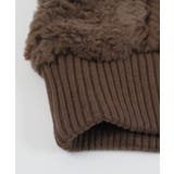 Vネックファーケーブルニットベスト【miette ミエット】 | titivate | 詳細画像18