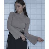 ランダムリブフレアスリーブニット【miette ミエット】 | titivate | 詳細画像10