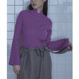 ランダムリブフレアスリーブニット【miette ミエット】 | titivate | 詳細画像17