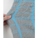 Uネックシャギーチェックニット【miette ミエット】 | titivate | 詳細画像5 