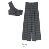 チェック柄ビスチェセットアップ【miette ミエット】 | titivate | 詳細画像8 