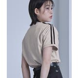 ロゴ刺繍ラインTシャツ【miette ミエット】 | titivate | 詳細画像28 