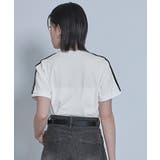 ロゴ刺繍ラインTシャツ【miette ミエット】 | titivate | 詳細画像30 