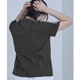 ロゴ刺繍ラインTシャツ【miette ミエット】 | titivate | 詳細画像35 