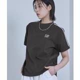 ロゴ刺繍ラインTシャツ【miette ミエット】 | titivate | 詳細画像14 