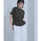 ロゴ刺繍ラインTシャツ【miette ミエット】 | titivate | 詳細画像15 