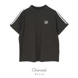 ロゴ刺繍ラインTシャツ【miette ミエット】 | titivate | 詳細画像17 