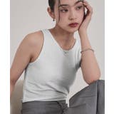 カップ付きラメアメスリタンクトップ【miette ミエット】 | titivate | 詳細画像13 