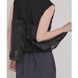 オーガンジービスチェドッキングトップス【miette ミエット】 | titivate | 詳細画像2 