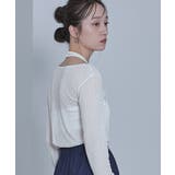 シアーリブレイヤードライクトップス【miette ミエット】 | titivate | 詳細画像27 