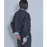 スクラッチデニムショートジャケット【miette ミエット】 | titivate | 詳細画像27 