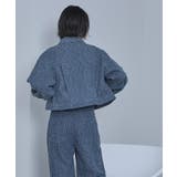 スクラッチデニムショートジャケット【miette ミエット】 | titivate | 詳細画像6 