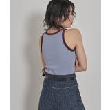 カップ付きバイカラーアメスリタンク【miette ミエット】 | titivate | 詳細画像19 