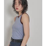 カップ付きバイカラーアメスリタンク【miette ミエット】 | titivate | 詳細画像5 