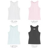 カップ付きロゴタグアメスリタンク【miette ミエット】 | titivate | 詳細画像20