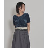 ビスチェデザインシアーベロア半袖トップス【miette ミエット】 | titivate | 詳細画像20 