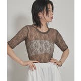 ストレッチレースコンパクトTシャツ【miette ミエット】 | titivate | 詳細画像14 