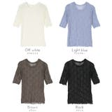 ストレッチレースコンパクトTシャツ【miette ミエット】 | titivate | 詳細画像19 