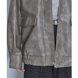 フェイクレザーステンカラービッグブルゾン【miette ミエット】 | titivate | 詳細画像10