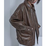 フェイクレザーステンカラービッグブルゾン【miette ミエット】 | titivate | 詳細画像17