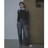 マルチカラーデザインリブニット【miette ミエット】 | titivate | 詳細画像8 