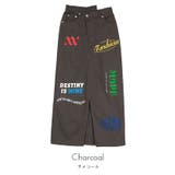 アシメデザインプリントツイルスカート【miette ミエット】 | titivate | 詳細画像3 