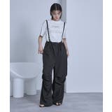 サスペンダー付きパラシュートパンツ【miette ミエット】 | titivate | 詳細画像14 